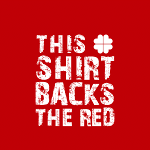 This Shirt Backs The Red